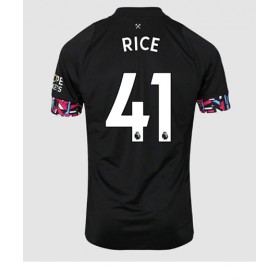 Herren Fußballbekleidung West Ham United Declan Rice #41 Auswärtstrikot 2022-23 Kurzarm